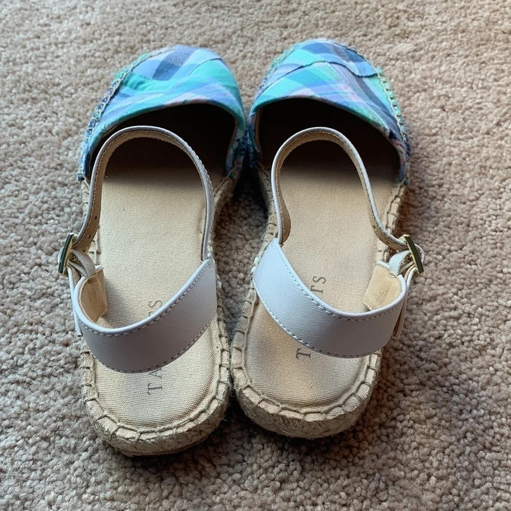 Talbots | Talbots Izzy d'Orsay Espadrilles - Madras